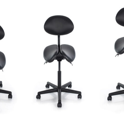 Tabouret de Massage RESTPRO Rond 4 Noir