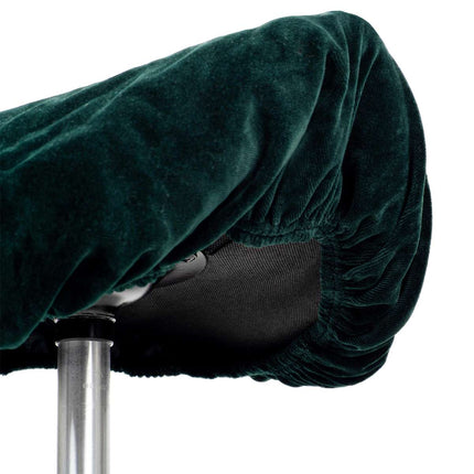 Fluwelen Zadelkruk Hoes Groen