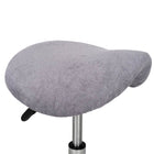 Badstof Zadelkruk/Tabouret Hoes Grijs