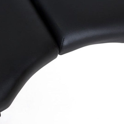 RESTPRO Inklapbare Massagetafel VIP Oval 3 Zwart - demassageshop.nl