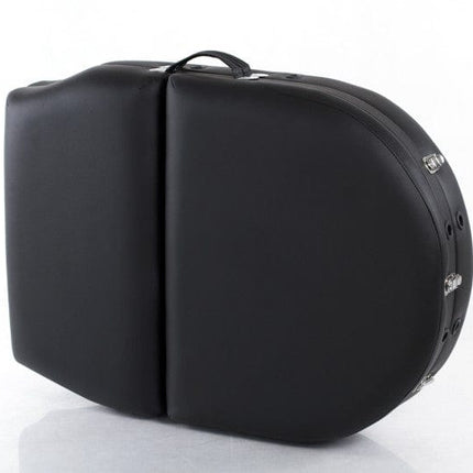 RESTPRO Inklapbare Massagetafel VIP Oval 3 Zwart - demassageshop.nl