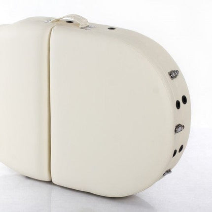 RESTPRO Inklapbare Massagetafel VIP Oval 3 Créme - demassageshop.nl