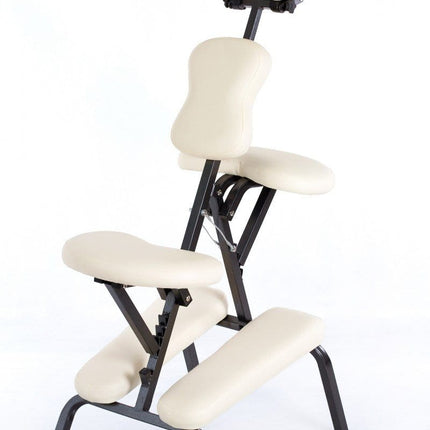 RESTPRO Inklapbare Massagestoel Relax Créme - demassageshop.nl