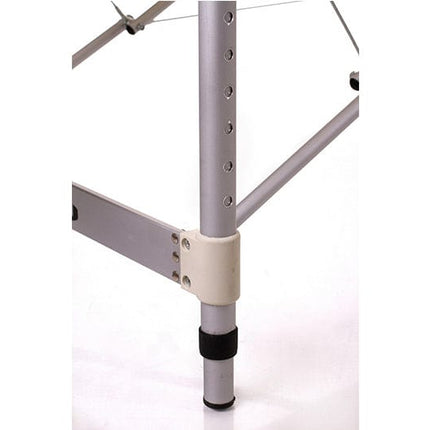 RESTPRO Inklapbare Massagetafel Aluminium 2 Créme - demassageshop.nl
