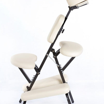 RESTPRO Inklapbare Massagestoel Relax Créme - demassageshop.nl