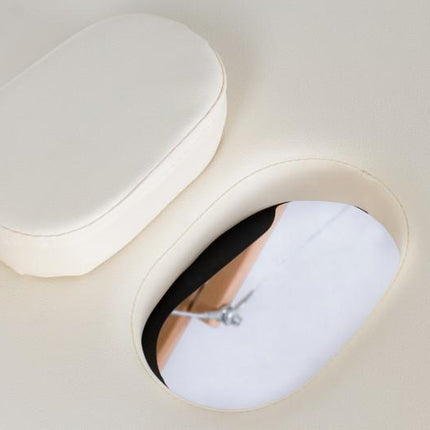 RESTPRO Inklapbare Massagetafel Classic 3 Créme - demassageshop.nl