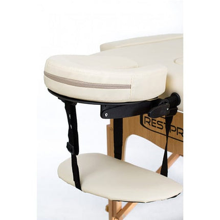 RESTPRO Inklapbare Massagetafel Classic 3 Créme - demassageshop.nl