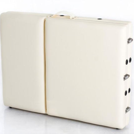 RESTPRO Inklapbare Massagetafel Classic 3 Créme - demassageshop.nl
