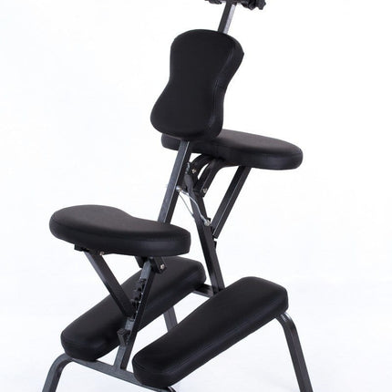 RESTPRO Inklapbare Massagestoel Relax Zwart - demassageshop.nl
