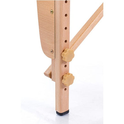RESTPRO Inklap massagetafel Classic Oval 3 Créme - demassageshop.nl