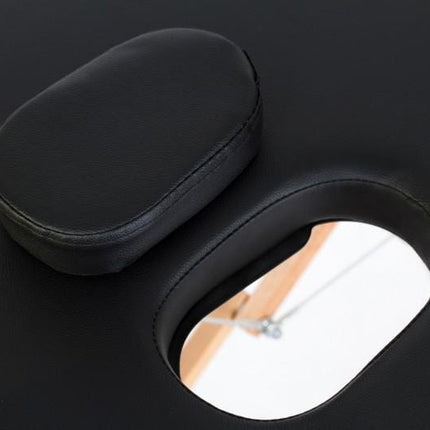 RESTPRO Inklapbare Massagetafel Classic 3 Zwart - demassageshop.nl