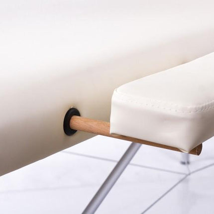 RESTPRO Inklapbare Massagetafel Aluminium 3 Créme - demassageshop.nl