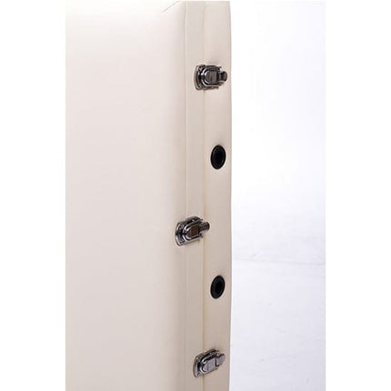 RESTPRO Inklapbare Massagetafel Aluminium 3 Créme - demassageshop.nl