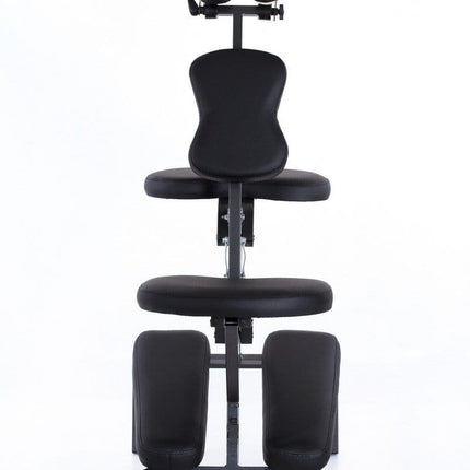 RESTPRO Inklapbare Massagestoel Relax Zwart - demassageshop.nl