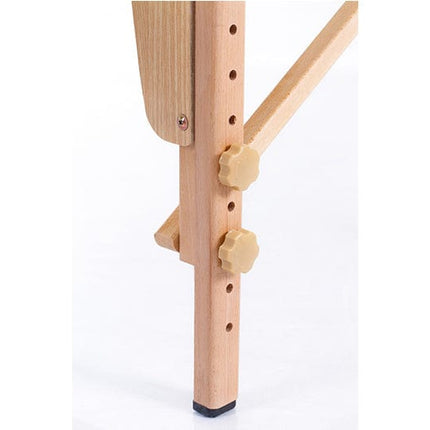 RESTPRO Inklapbare massagetafel Classic Oval 2 Zwart - demassageshop.nl